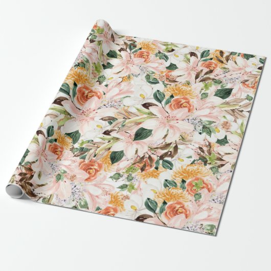 Trumpet-Blume Geschenkpapier (Ungerollt)