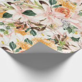 Trumpet-Blume Geschenkpapier (Ecke)