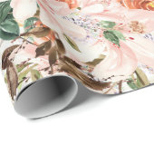 Trumpet-Blume Geschenkpapier (Rolleneckpunkt)