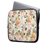 Trumpet-Blume Laptopschutzhülle (Vorderseite Links)