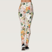 Trumpet-Blume Leggings (Rückseite)