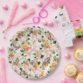 Trumpet-Blume Pappteller (Party)