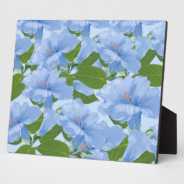 Trumpet Blume Tabletop Plaque mit Easel Fotoplatte