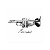 Trumpet-Briefmarke Gummistempel (Prägung)