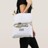 Trumpet-Cartoon-Abbildung Tasche (Von Nahem)