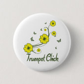 Trumpet Chick Button (Vorderseite)