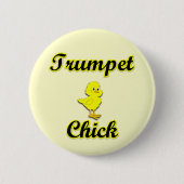 Trumpet Chick Button (Vorderseite)