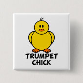 Trumpet Chick Button (Vorderseite)