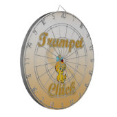 Trumpet Chick Dartscheibe (Vorderseite Links)