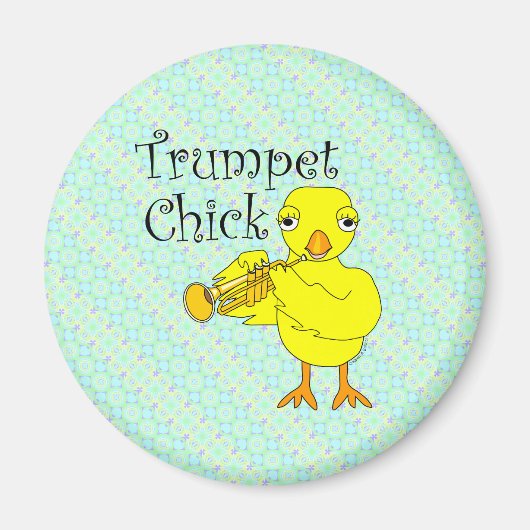 Trumpet Chick Magnet (Vorne)