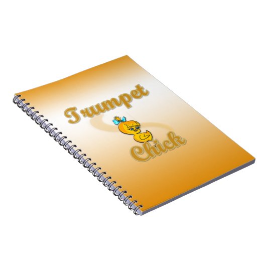 Trumpet Chick Notizblock (Rechte Seite)
