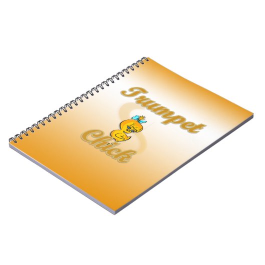 Trumpet Chick Notizblock (Linke Seite)