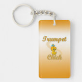 Trumpet Chick Schlüsselanhänger (Vorderseite)