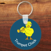 Trumpet Chick Schlüsselanhänger (Vorderseite)