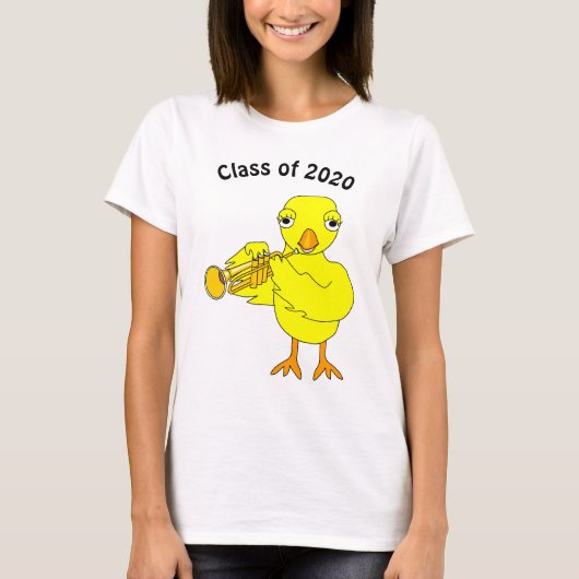 Trumpet Chick T-Shirt (Vorderseite)
