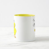 Trumpet Chick Text Tasse (Zentrum)