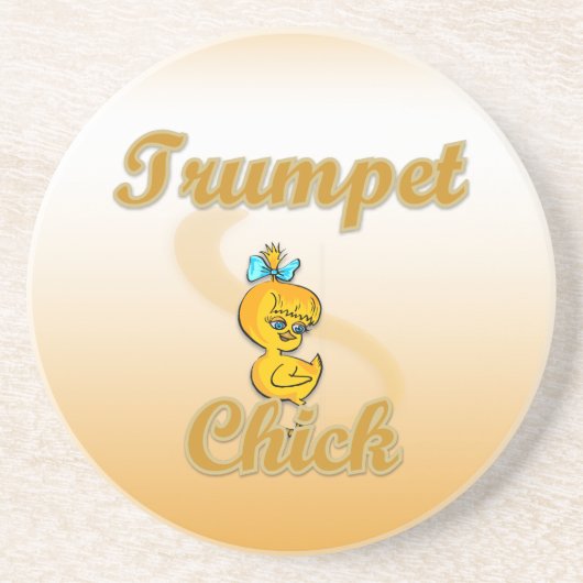 Trumpet Chick Untersetzer (Vorne)