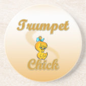 Trumpet Chick Untersetzer (Vorne)