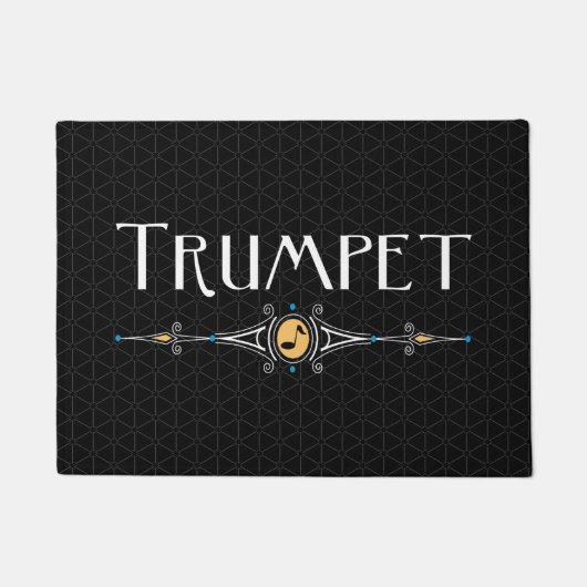 Trumpet-Dekorationslinie Fußmatte (Vorderseite)