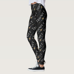 Trumpet-Dekorationslinie Leggings