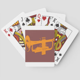 Trumpet-Design Spielkarten