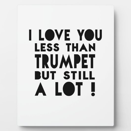 Trumpet Designs Fotoplatte (Vorderseite)