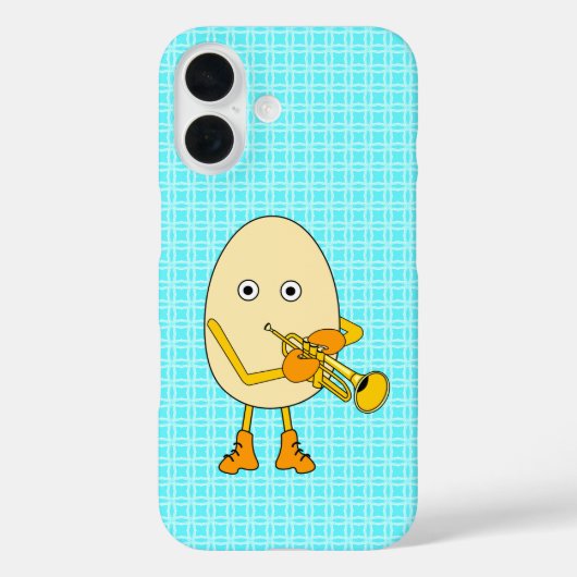 Trumpet Egghead Case-Mate iPhone Hülle (Rückseite)