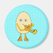 Trumpet Egghead Magnet (Vorne)