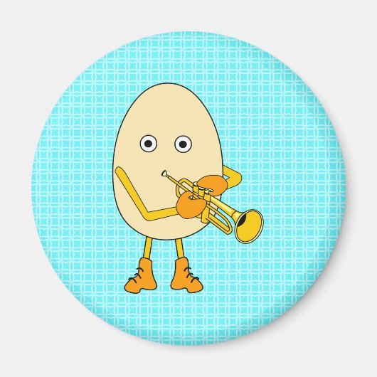 Trumpet Egghead Magnet (Vorne)
