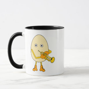 Trumpet Egghead Tasse