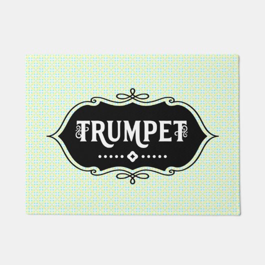 Trumpet-Emblem Fußmatte (Vorderseite)