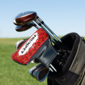 Trumpet-Emblem Golf Headcover (In Situ)