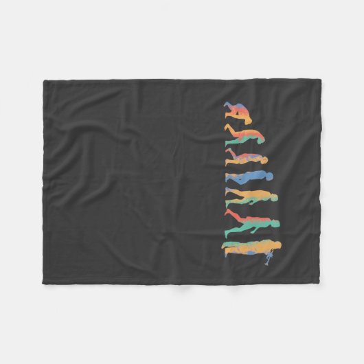 Trumpet-Evolution Fleecedecke (Vorderseite (Horizontal))