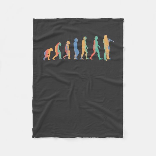 Trumpet-Evolution Fleecedecke (Vorderseite)