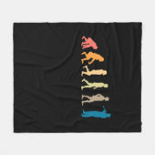 Trumpet-Evolution Fleecedecke (Vorderseite (Horizontal))