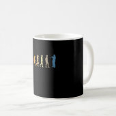 Trumpet-Evolution Kaffeetasse (VorderseiteRechts)