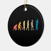 Trumpet-Evolution Keramik Ornament (Links)