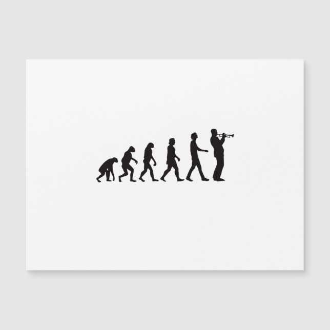 Trumpet-Evolution Magnetkarte (Vorderseite)