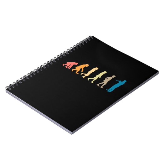 Trumpet-Evolution Notizblock (Linke Seite)