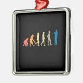 Trumpet-Evolution Ornament Aus Metall (Links)