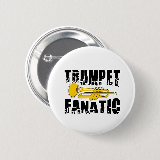Trumpet Fanatic Button (Vorne & Hinten)