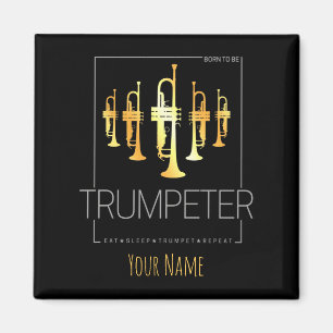 Trumpet Geboren, Trumpeter für Musiker zu sein Magnet