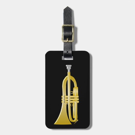 Trumpet  gepäckanhänger (Vorderseite vertikal)