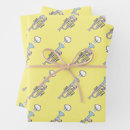 Trumpet Geschenkpapier Set (Beispiel)