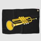 Trumpet Golfhandtuch (Horizontal)