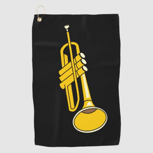 Trumpet Golfhandtuch (Vorderseite)
