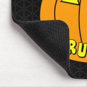Trumpet Halloween Pumpkin Mousepad (Ecke)