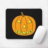Trumpet Halloween Pumpkin Mousepad (Mit Mouse)