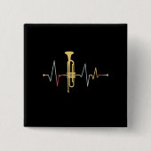 Trumpet Heartbeat Button (Vorderseite)