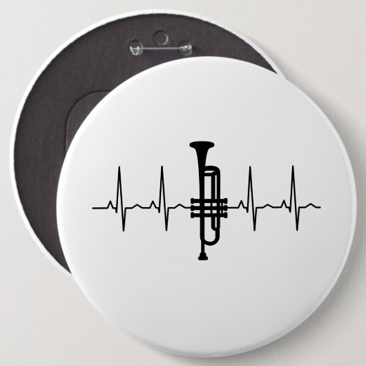 Trumpet Heartbeat Button (Vorne & Hinten)
